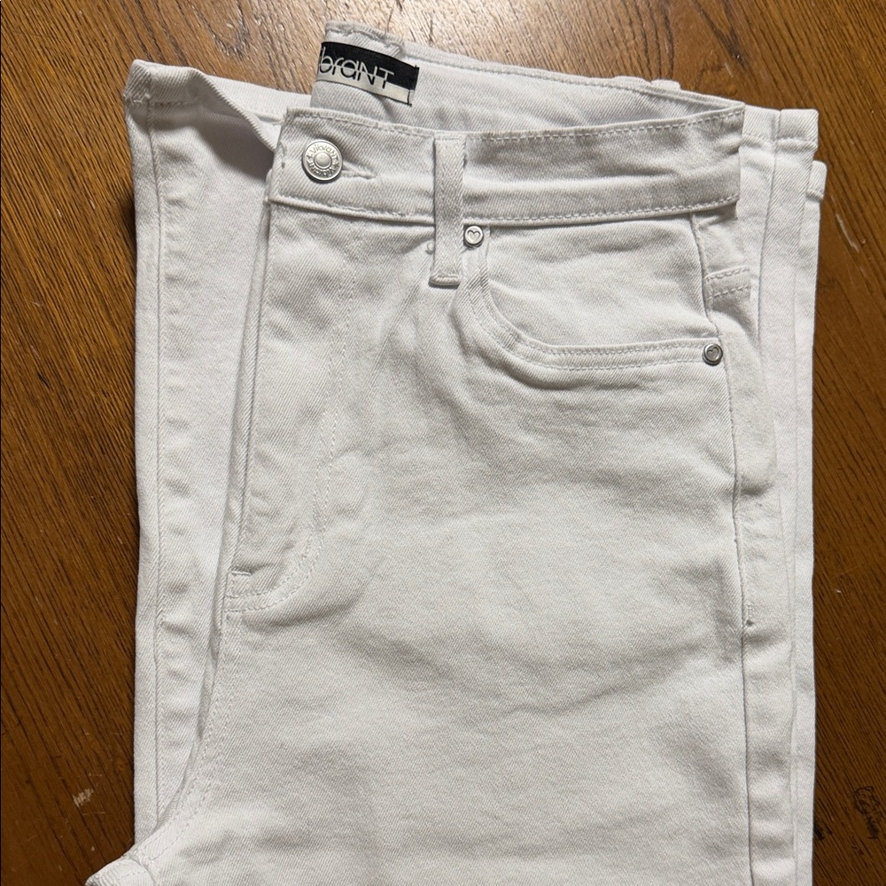 White High Rise Women Jeans